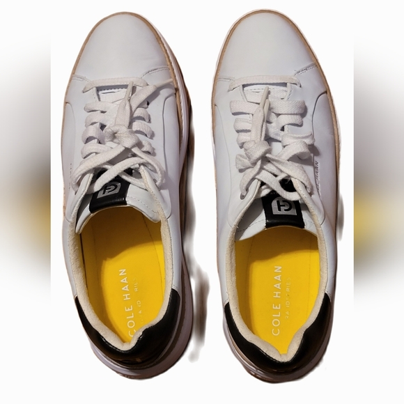 Cole Haan Women's White Grandpro Topspin Sneakers Streetcore Mob Wife - Picture 7 of 7